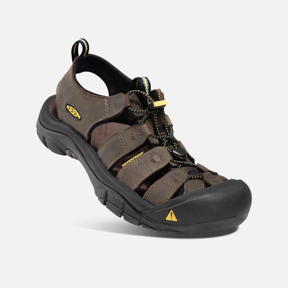 Keen Sandaal Heren Bruin/Zwart - Newport - 50689-ZKXC